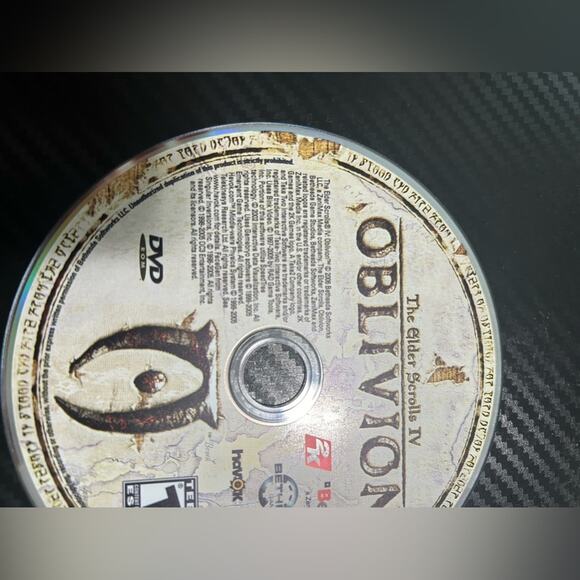 2005 PC Game- the elder scrolls IV- Oblivion - dvd in paper sleeve only - retro - Picture 3 of 7